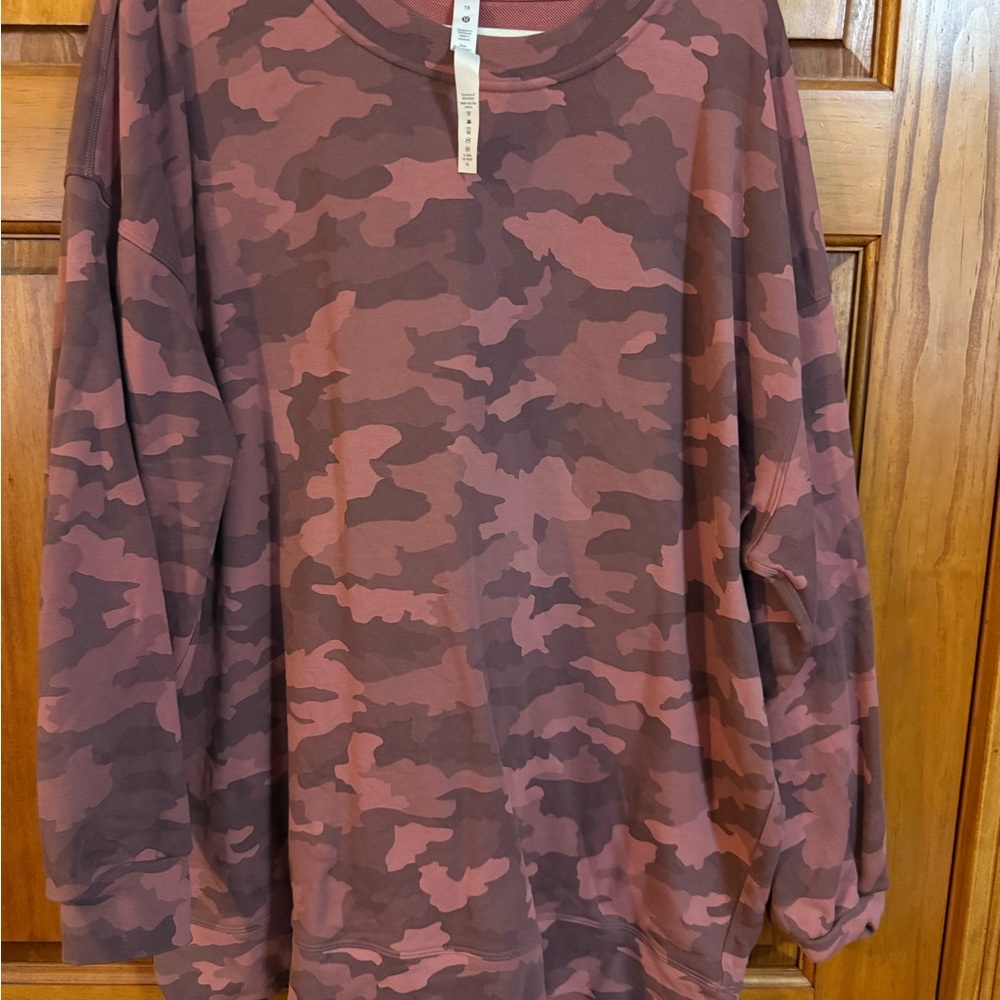 lululemon athletica Brown Sweatshirt Hoodie